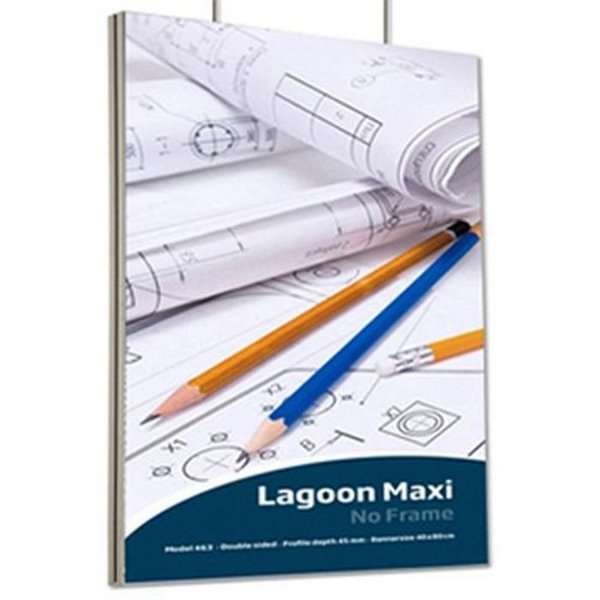 Maxiframe Lagoon, double sided, 45 mm, A1 #1