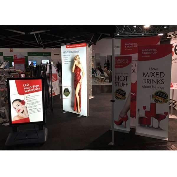 LED-Tex Light Box Stand, double sided, 100 x 200 cm #16