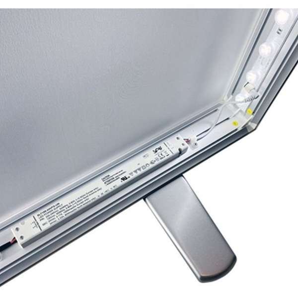 LED-Tex Light Box Stand, double sided, 100 x 250 cm #9