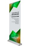 Deluxe Roll-up, single sided, 120 cm, alu #1