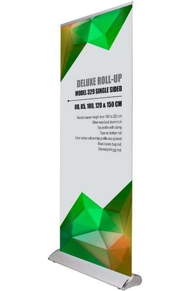 Deluxe Roll-up, single sided, 120 cm, alu #1