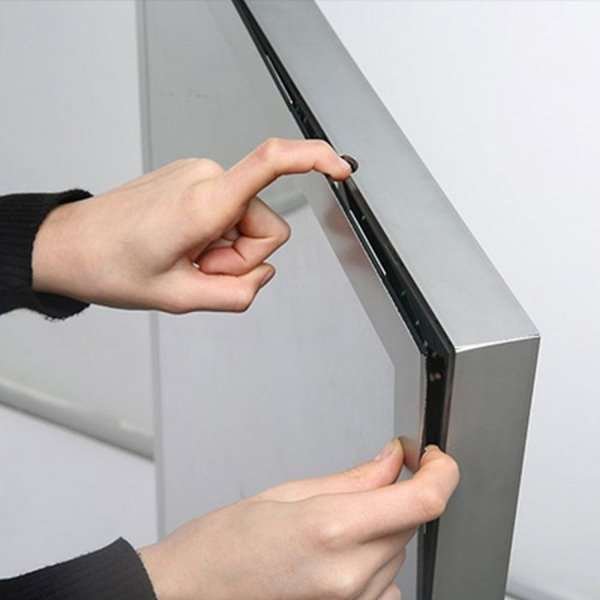 Totem LED Stand, double sided, 59,4 x 168 cm #5