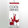 Euro Roll-up, single sided, 85 cm, alu #9