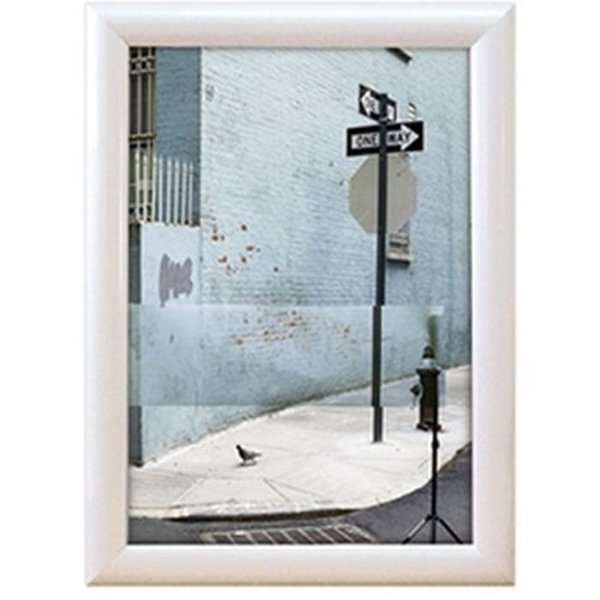 Alu snap frame 25 mm, A4, white #1