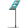 Design Stand table, angled acrylic holder vertical A5, black #2