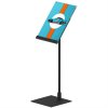 Design Stand table, angled acrylic holder vertical A5, black #1