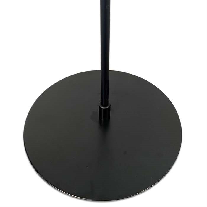Design Stand floor, angled acrylic holder horisontal A4, black #4