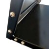 Design Stand floor, brochure holder 6xA4/12xM65, black #7