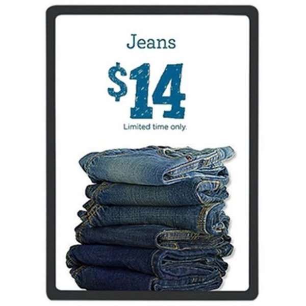 FLEX PLASTIC FRAME A5, double sided - black #1