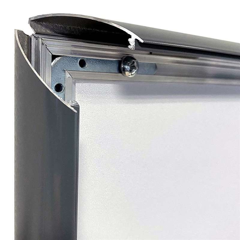 ALU SNAP FRAME 25mm (G) A3 RAL7012 #3