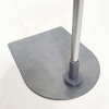 Double sided price frame, set w/alu base and pole, white A4 frame, cover sheet, height 72-90 cm #3