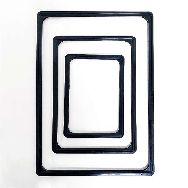 FLEX PLASTICFRAME w/base A5 black #3