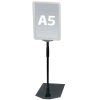 FLEX PLASTICFRAME w/base A5 white #1