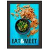 Alu snap frame, 32 mm, 50 x 70 cm, black #1