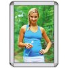 Alu snap frame Rondo, 32 mm, A3, silver #1