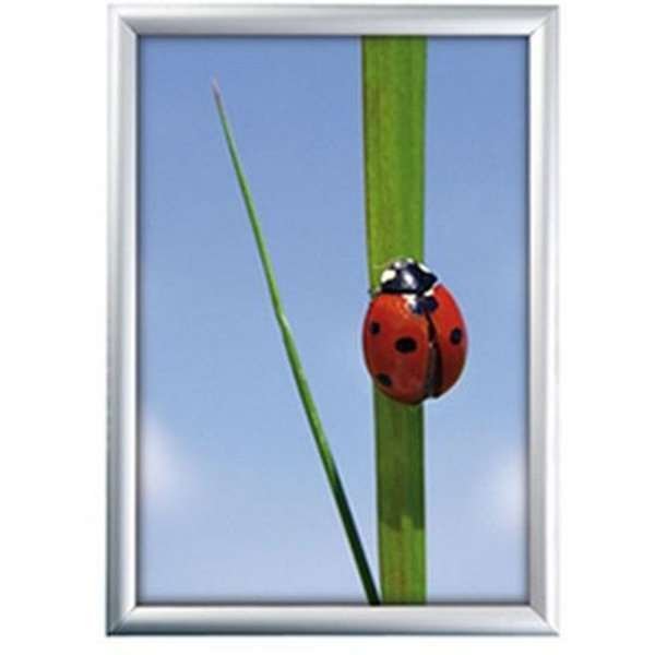 Alu snap frame 25 mm, A5, silver #1