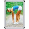 Alu snap frame Rondo, 25 mm, A1, silver #1