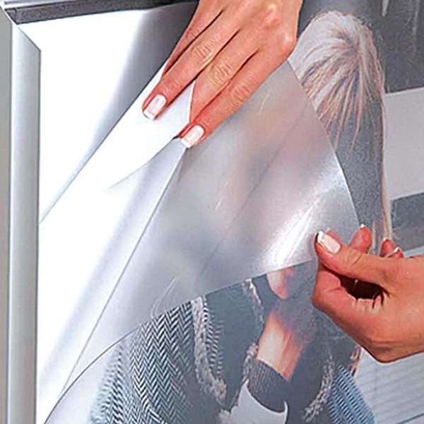 PET frontpanel (anti-reflex) without magnet A2 #2