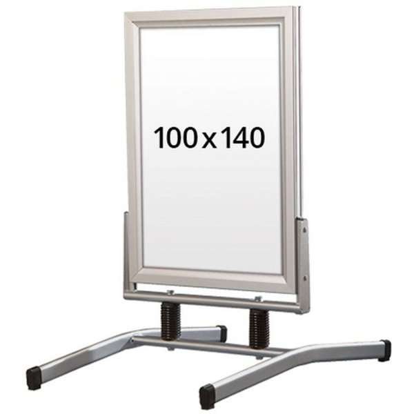 Wind-Line Lux Pavement Board, silver, 100 x 140 cm #1