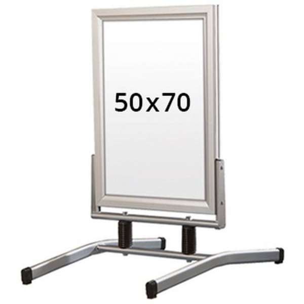 Wind-Line Lux Pavement Board, silver, 50 x 70 cm #1