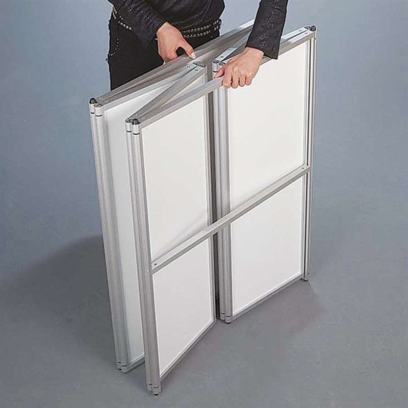 Expo Counter, 5-sided exhibition desk with white top plate #4
