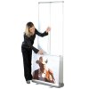 Flex Roll-up, double sided, 100 cm, alu, with bag #9