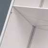 Curved Counter, exhibition desk with white top plate #6