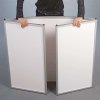 Curved Counter, exhibition desk with white top plate #3