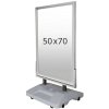 Wind-Sign Waterbase Pavement Board, alu/grey, 50 x 70 cm #1