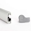 Stylish Roll-up, double sided, 85 cm, alu #8