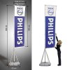 Big plastic security clip for telesc. pole on Mega Outdoor Flag #2