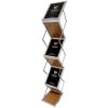Flex Brochure stand 6 x A4, alu/wood incl. suitcase #5