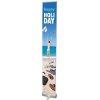 Basic Roll-up, single sided, 30 cm, alu #10