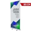 Basic Roll-up, single sided, 85 cm, alu #1