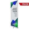 Basic Roll-up, single sided, 70 cm, alu #1