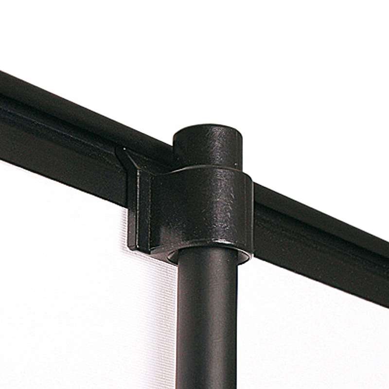 Basic Roll-up, black, single sided, 85 cm, alu #5