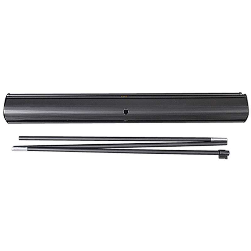 Basic Roll-up, black, single sided, 85 cm, alu #6