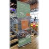Budget Roll-up, single sided, 80 cm, alu #9