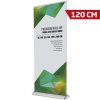 Premium Roll-up, single sided, 120 cm, alu, with telescopic pole #1