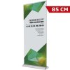 Premium Roll-up, single sided, 85 cm, alu, with telescopic pole #1