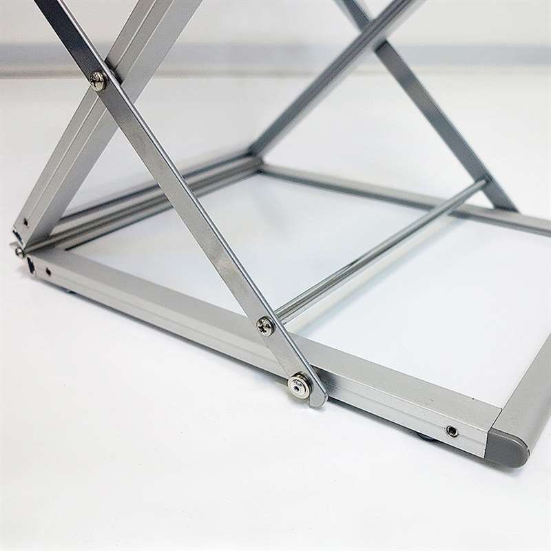 Flex Brochure Stand, 6 x A4, with suitcase #9
