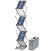 Flex Brochure Stand, 6 x A4, with suitcase #1