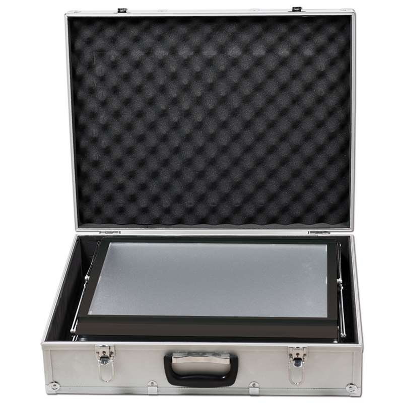 FLEX BROCHURE STAND black 6 x A3 w/case #2