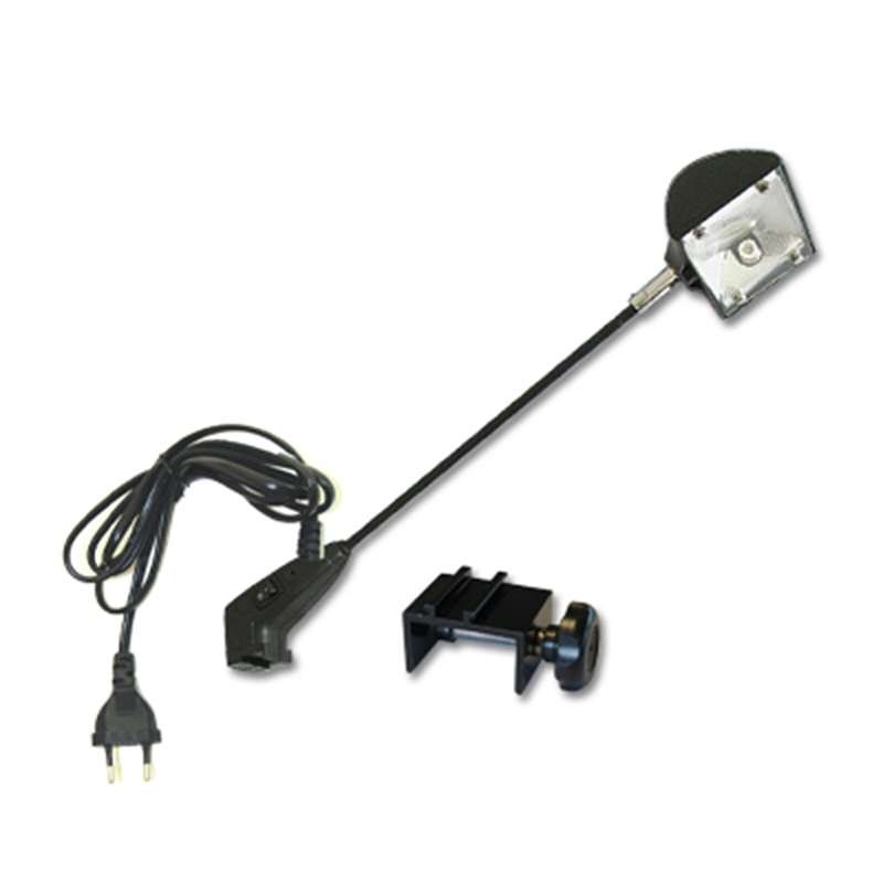 Spot, black, 150W, with holder for Expo Wall #1