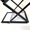 FLEX BROCHURE STAND black, 6 x A4 w/case #4