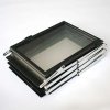 FLEX BROCHURE STAND black, 6 x A4 w/case #5