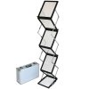 FLEX BROCHURE STAND black,  6 x A5 w/case #1