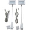 LED spots, 15W, white, 2 pcs. for Pop-up Wall #1