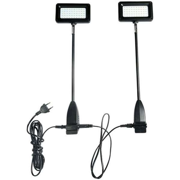 LED spots, black, 15 W, 2 pcs. for Pop-up Wall #1