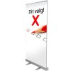 Eco Roll-up, single sided, 85 cm, alu #9